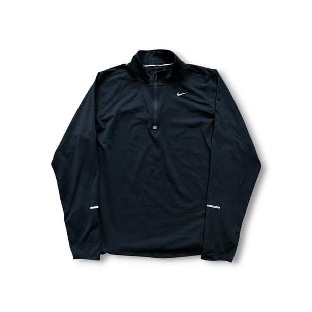 Nike 러닝 트레이닝 핑거홀 드릴탑