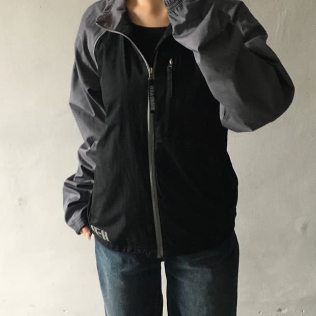 할리 데이비슨 백프린팅 바람막이 