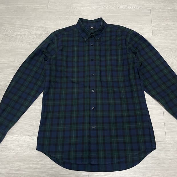 유니클로 브로드클로스 셔츠 M