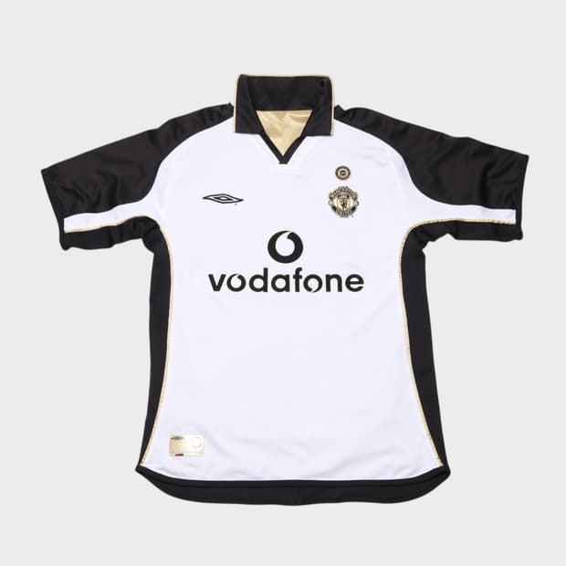 [S~M] 엄브로 01-02 맨유 100주년 양면 유니폼