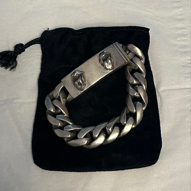 (RARE) 크롬하츠 롤링스톤 ID 팔찌 /chrome hearts