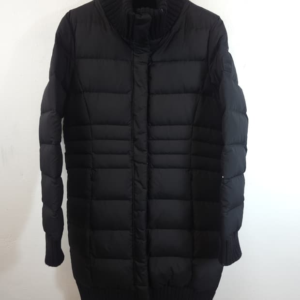 노스페이스 화이트라벨 울다운 패딩 코트 블랙 90(M)