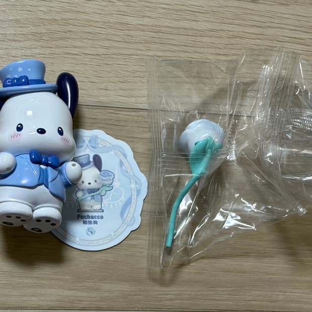 산리오 웨딩 시리즈 포차코 피규어