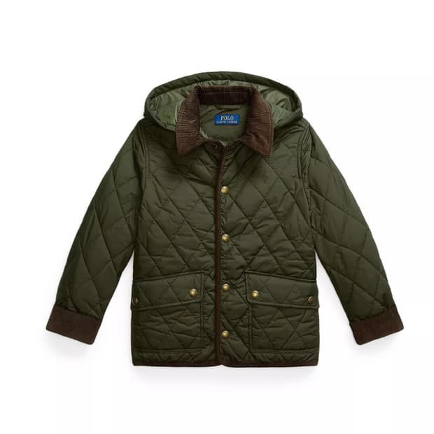 폴로 랄프로렌 키즈 퀼팅 후드 자켓 L(14-16) 성인 여성 55