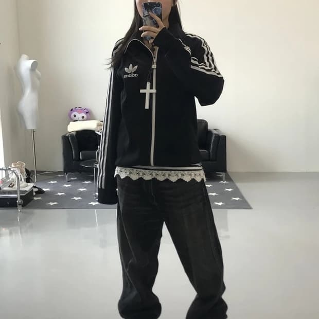 아디다스 유로파 블랙 져지