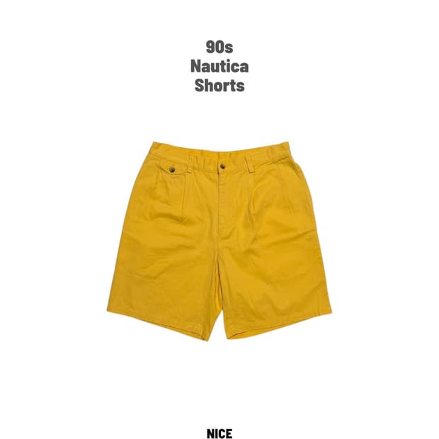 90s Nautica Cotton Chino Shorts 31