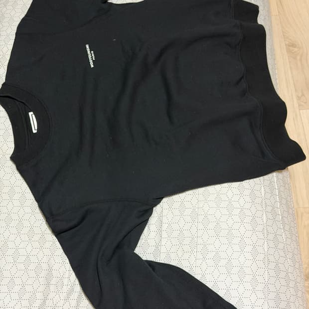 [44] 우영미 로고 디테처블 스웻 셔츠