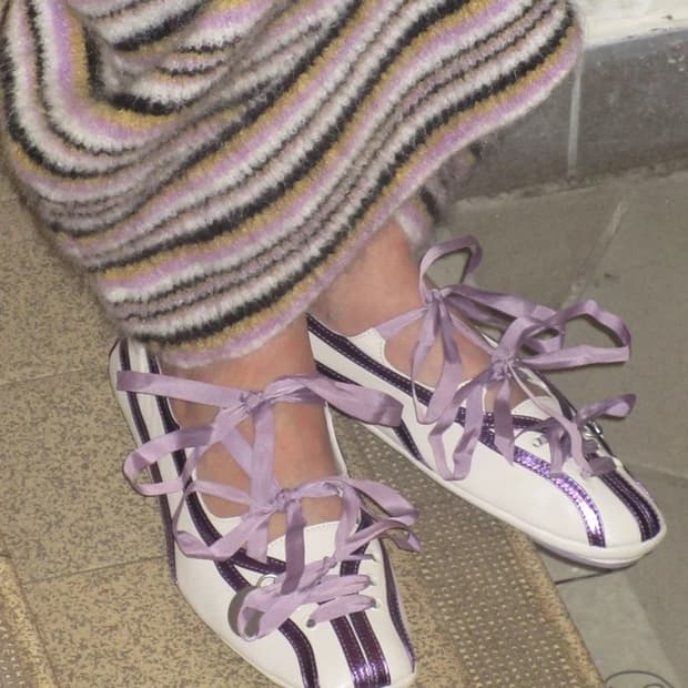 kiko kostadinov flat shoes (36 size)