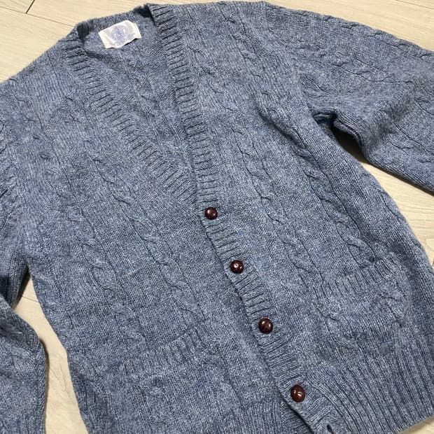 jpress 케이블 가디건 