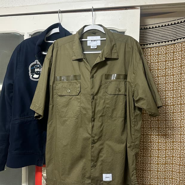 WTAPS 셔츠 (카키, X 02)