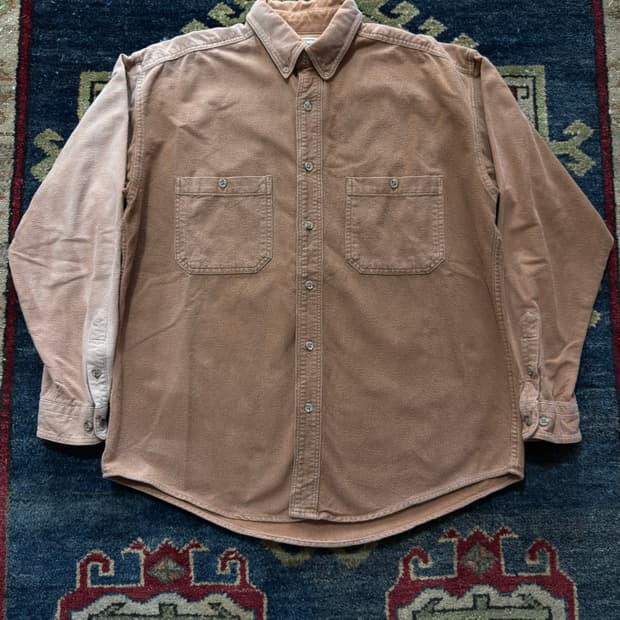 80s L.L.Bean made in USA CHAMOIS Shirt