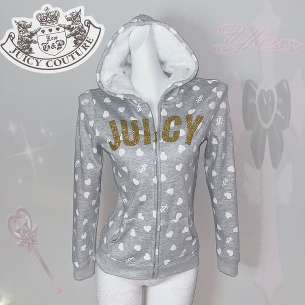 Juicy Couture 희귀매물 하트도트 베이비 갸루 대장템