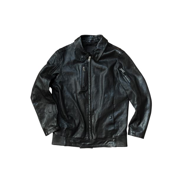 All Saints Kaleb Leather Jacket