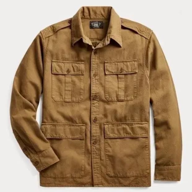 RRL 더블알엘 밀리터리 셔츠 자켓 M