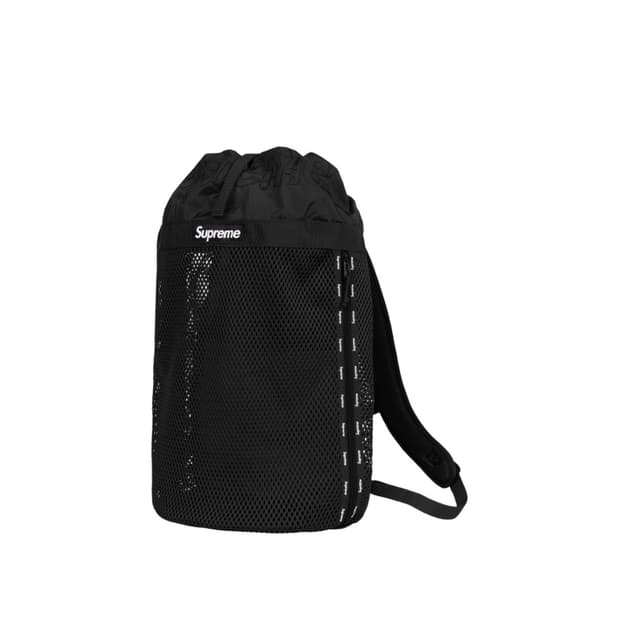 슈프림 메쉬 백팩 블랙 23SS