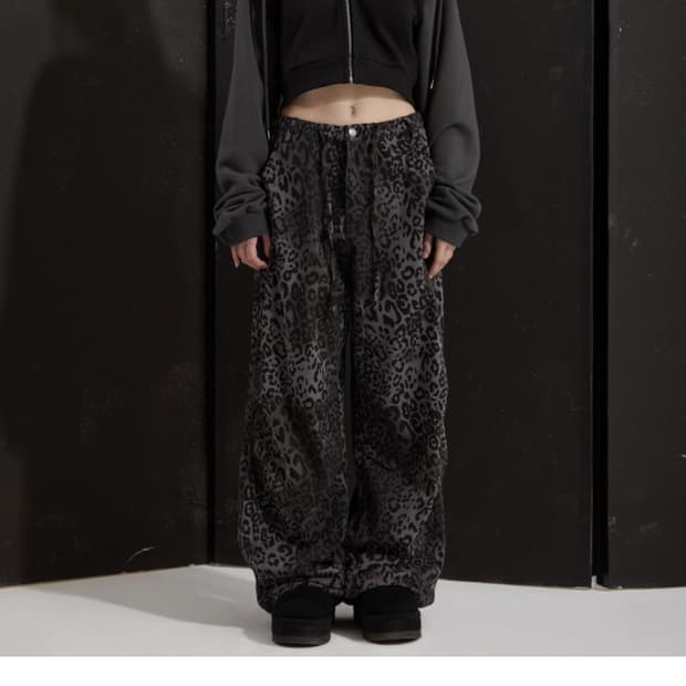게이트리스LEOPARD DENIM 