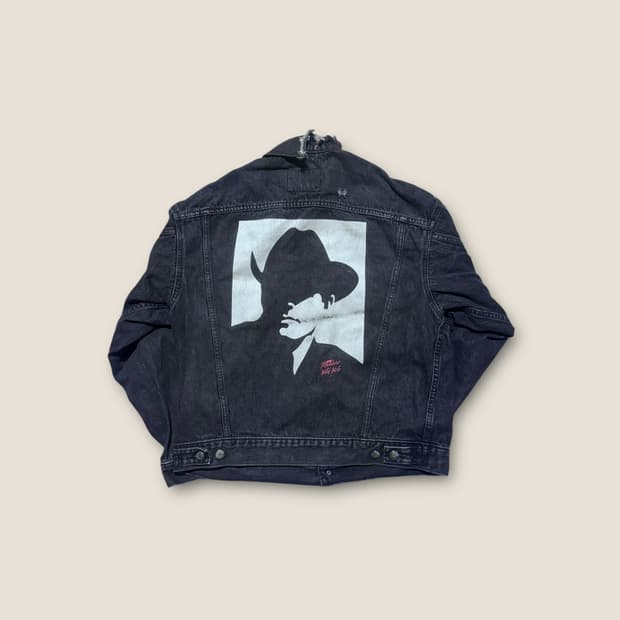 80s 말보로 Wild West 데님 트러커 자켓 M