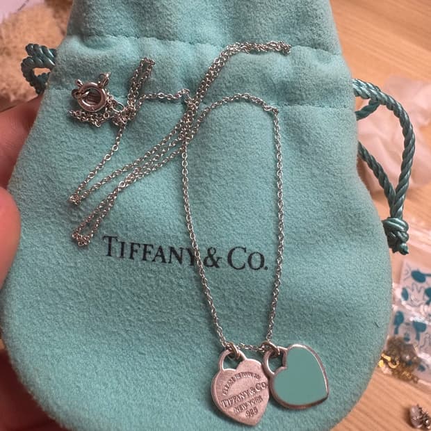 티파니 민트 목걸이