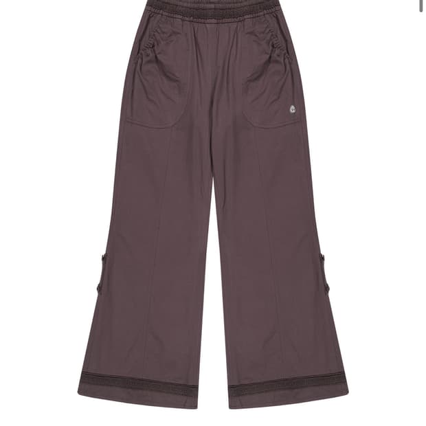 코이세이오 레이스 코튼팬츠 레드빈 