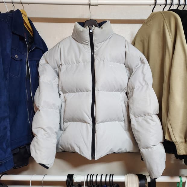 RDVZ 브랜드의 리버시블 양면 패딩 L