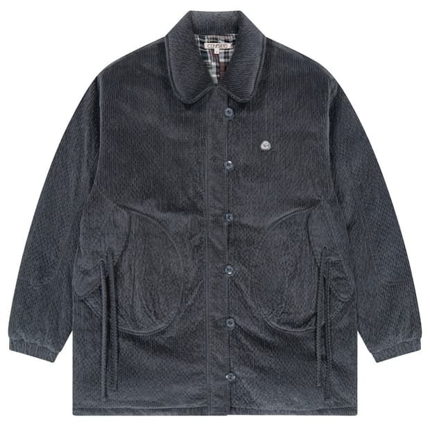 코이세이오 코지 봄버자켓 블루그레이