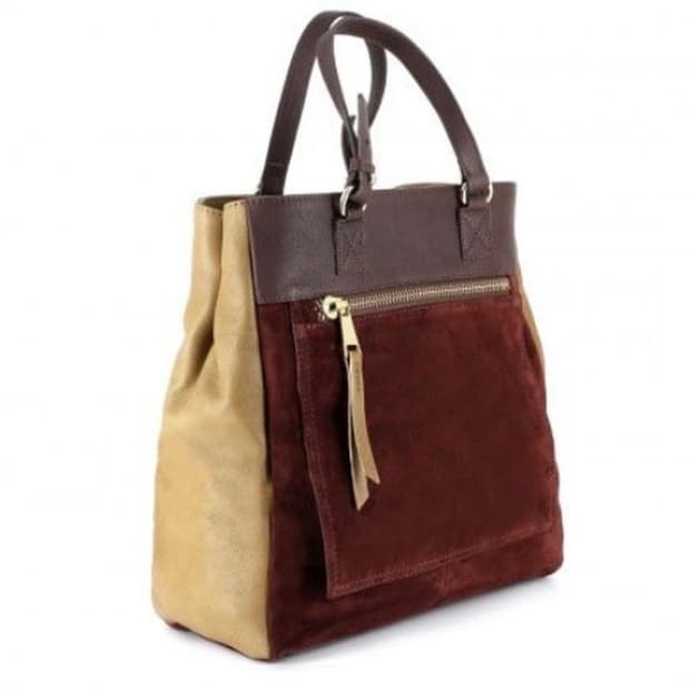 Via Repubblica 멀티컬러 레더백