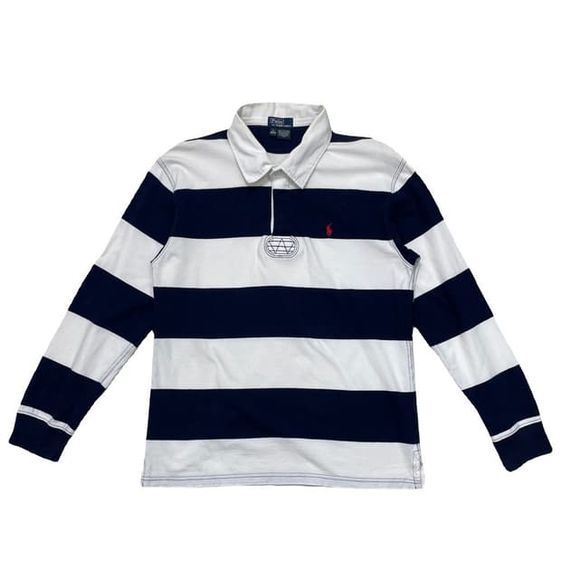 POLO BY RALPH LAUREN 보이즈 스트라이프 럭비티 L
