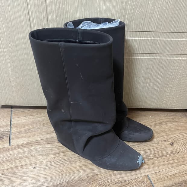 쓰리투에이티 링클부츠 다크브라운(가죽보강 필요)