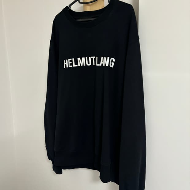 헬무트랭 코어 크루넥 맨투맨