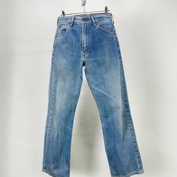 리바이스 503-03 재팬기 라이트 블루 워시 데님 팬츠