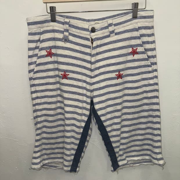 Whiz Limited Stripe Sweat Shorts