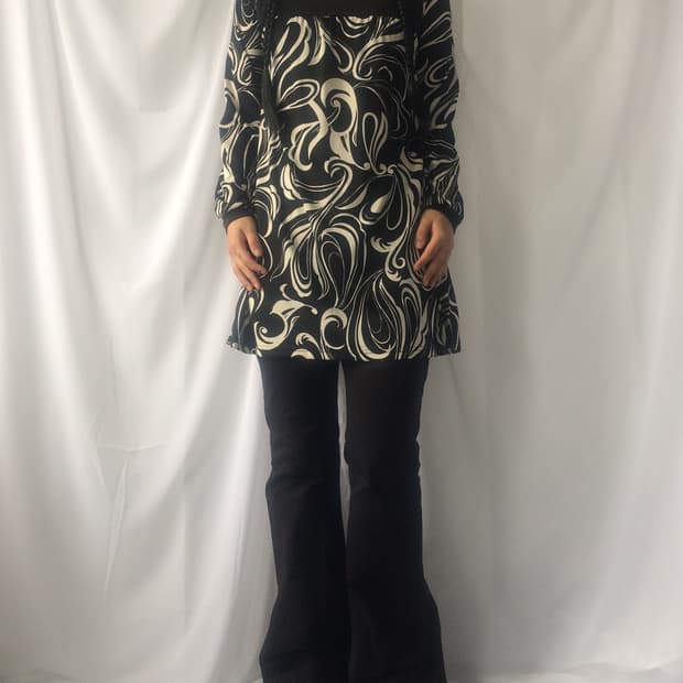 Pattern point onepiece