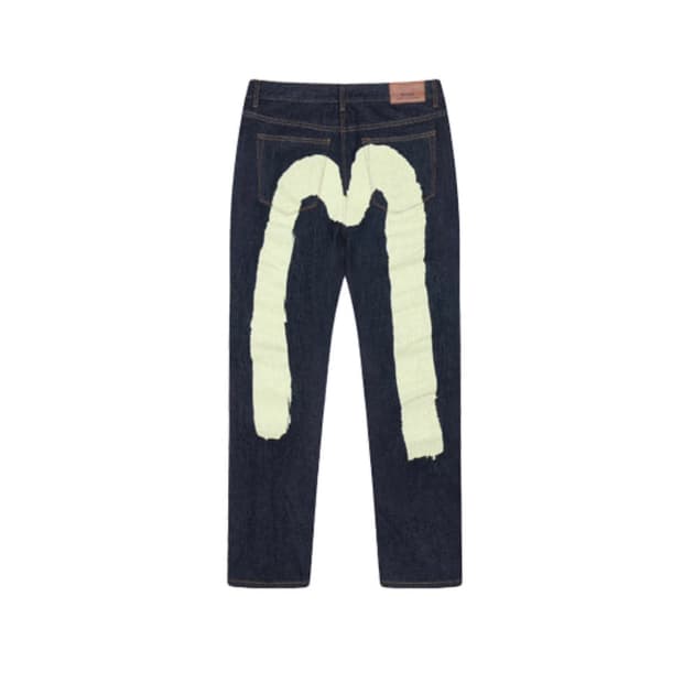 Evisu 붓터치 빅힐스 데님 팬츠