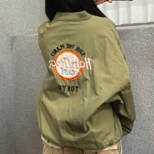 Hard Rock Cafe Tokyo Bomber jacket