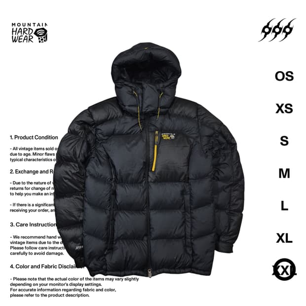 마운틴하드웨어 20주년 에어쉴드 구스다운 XXL사이즈 패딩