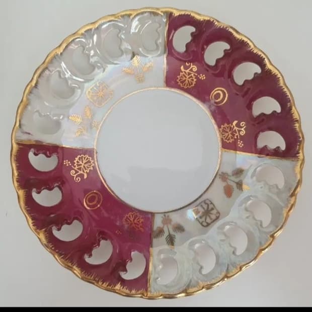 골든애프리콧  빈티지 삼발이 찻잔세트