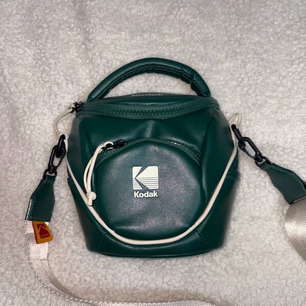코닥 카메라 PU 줌백 그린