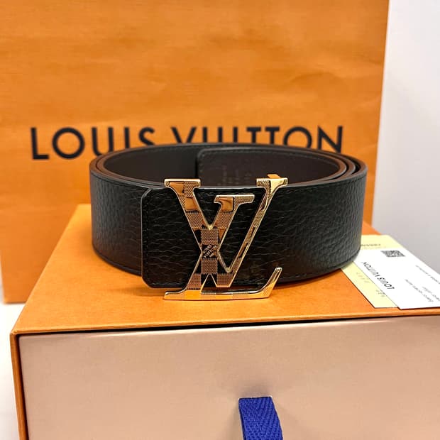 [S급/정품] 루이비통 LV 금장 리버서블 벨트