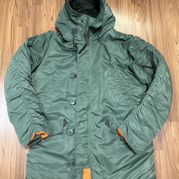 알파인더스트리 N3B 파카 M