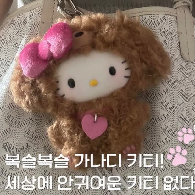 [미개봉 새상품] 탑토이 산리오 헬로키티 피규어 퍼피 파티 강아지 키리 