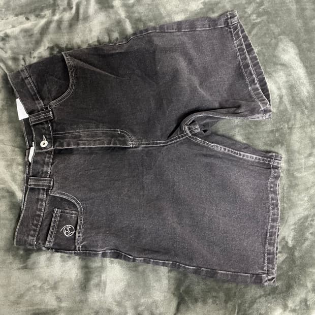 폴라 빅보이 쇼츠 실버블랙