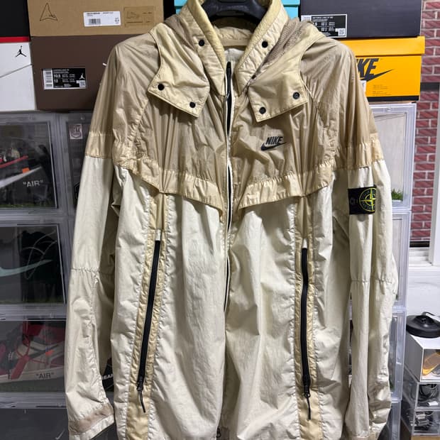 스톤아일랜드 나이키 윈드러너 xxl