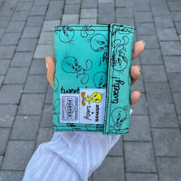 Porter x Tweety x Atmos 포터 트위티 지갑