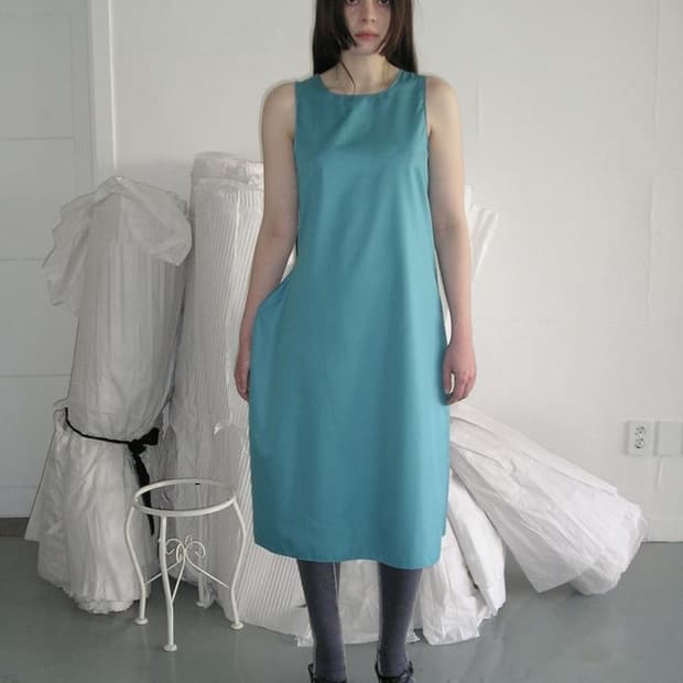 에옹쓰 샤샤 이너 원피스 드레스(딥 블루) eonts SHASHA