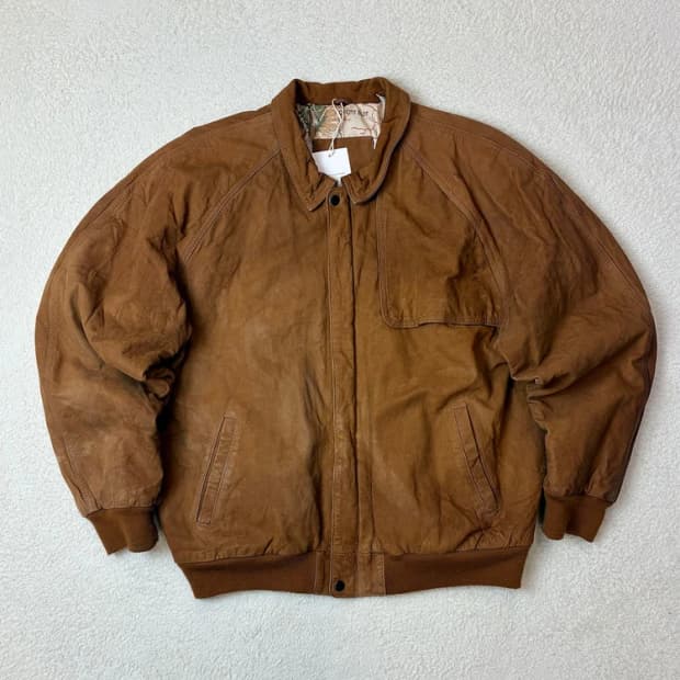 말보로 90's 스웨이드 가죽 자켓 PN6039