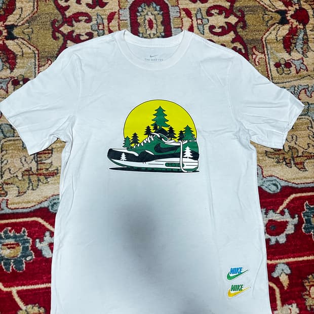 나이키 에어맥스 90 프린팅 반팔 티셔츠