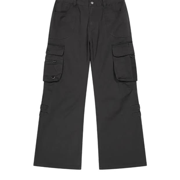 코이세이오 빅포켓 카고 팬츠 차콜