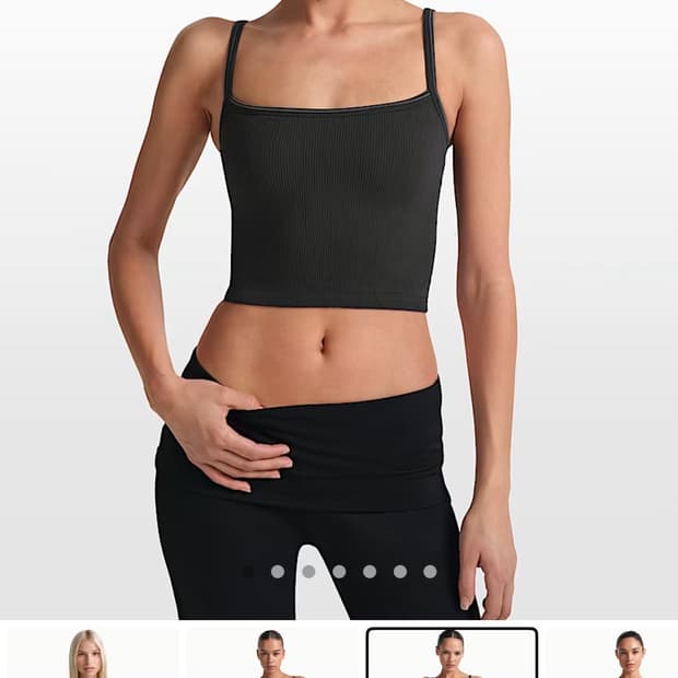 나이키 스킴스 골지심리스블랙s