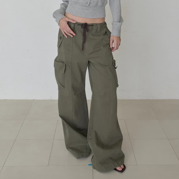 오데스 컴피 코튼 카고 팬츠