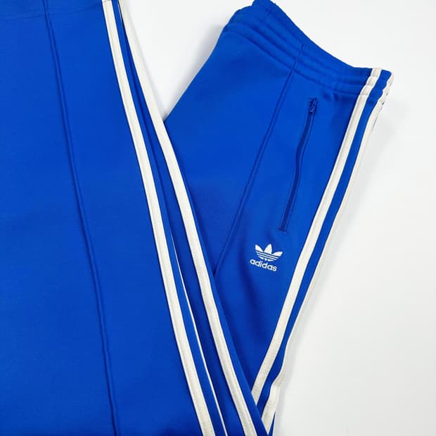 아디다스 유로파 블루 트랙 츄리닝바지 (M)